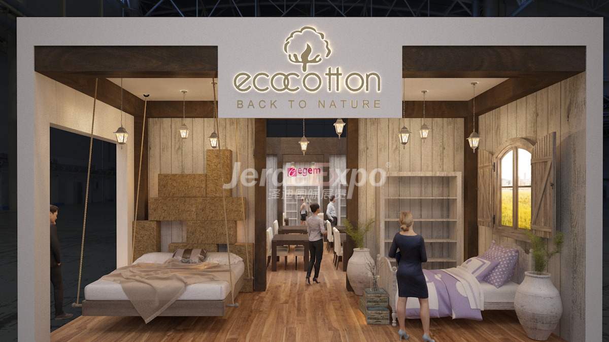 110㎡國(guó)外知名家具展廳外立面效果圖