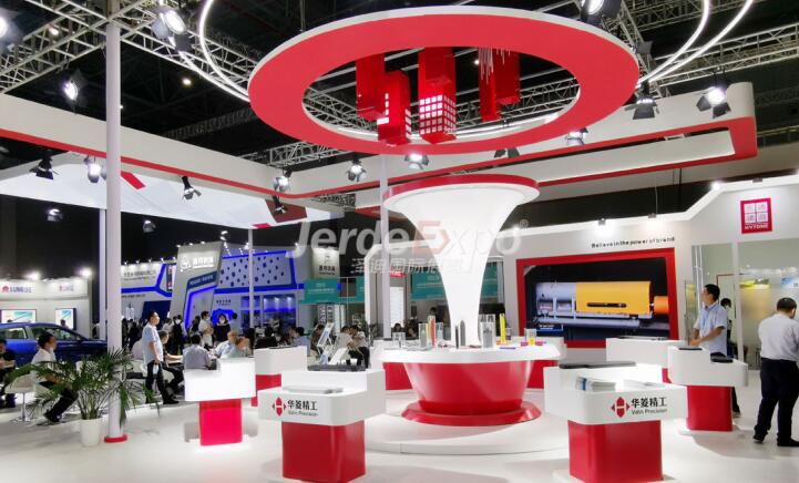 電梯展展會(huì)搭建現(xiàn)場(chǎng)圖