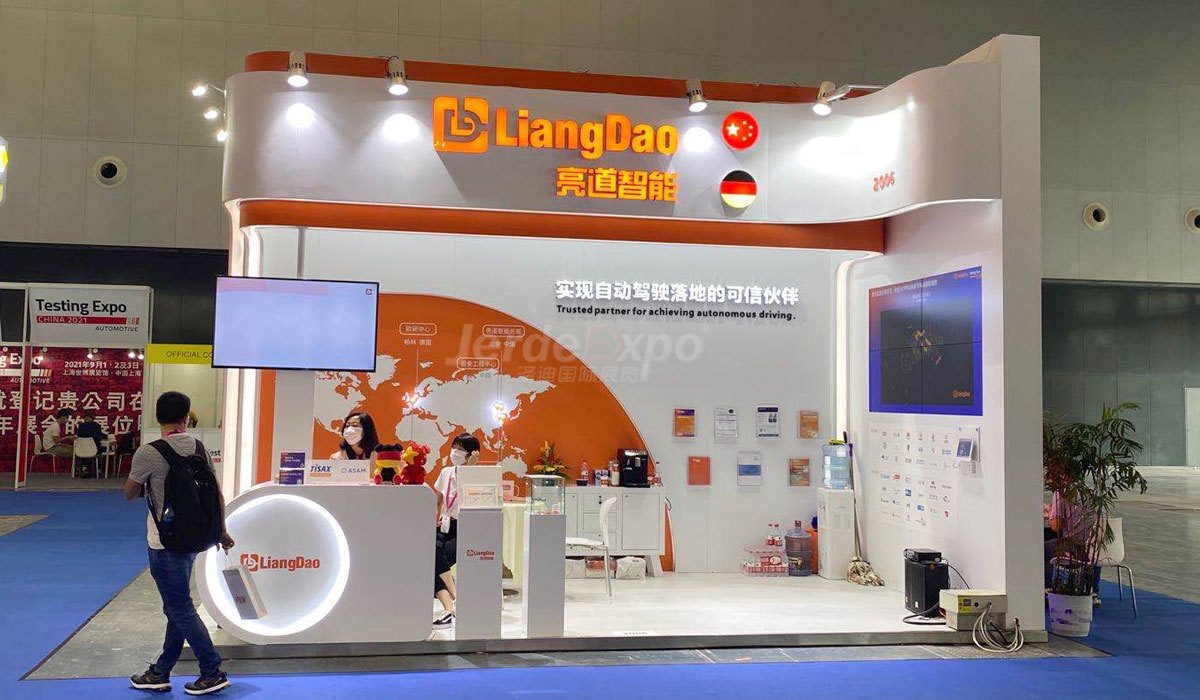 上海汽車測試展臺(tái)設(shè)計(jì)搭建