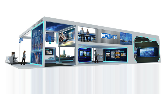 360㎡北京展會設計裝修效果圖