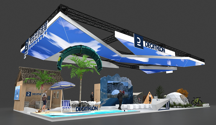 鄭州展臺布展搭建時產(chǎn)品該如何擺放 才能獲取關(guān)注度？