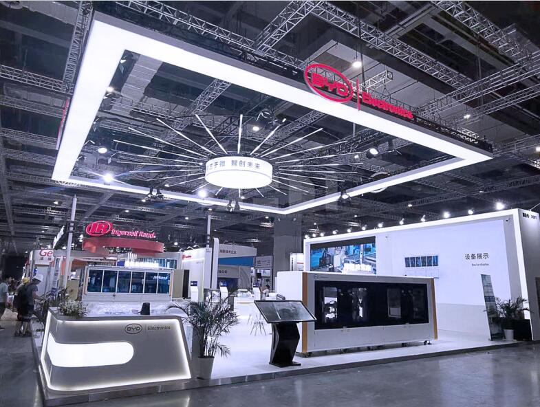 澤迪展會搭建公司-助力比亞迪亮相上海自動化及機(jī)器人展