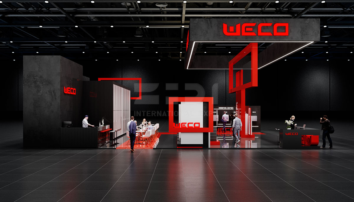 儲能展臺設(shè)計效果圖