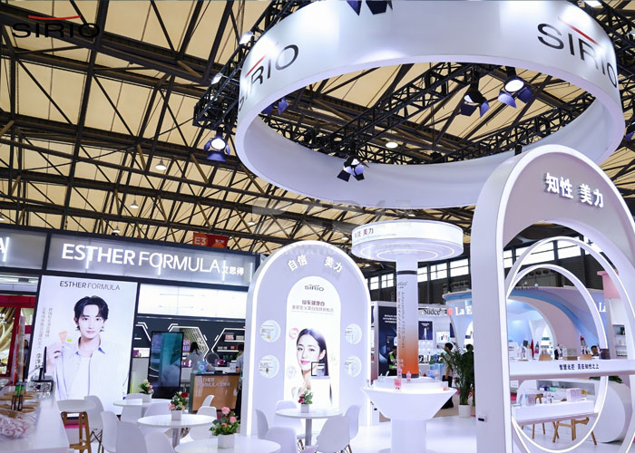 美容展臺布置 美容展臺布置